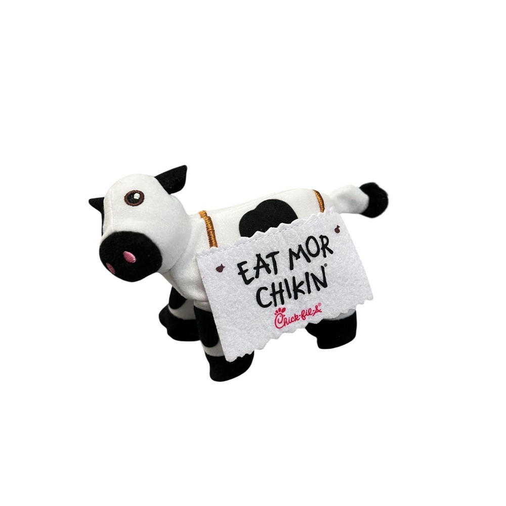 Chick-fil-A "Eat Mor Chikin" Plush Cow Toy Collectible